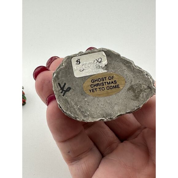 Wee Forest Folk Ghost of Xmas Future and Marley's Ghost Mice Figurines 1987 AP - Picture 8 of 10